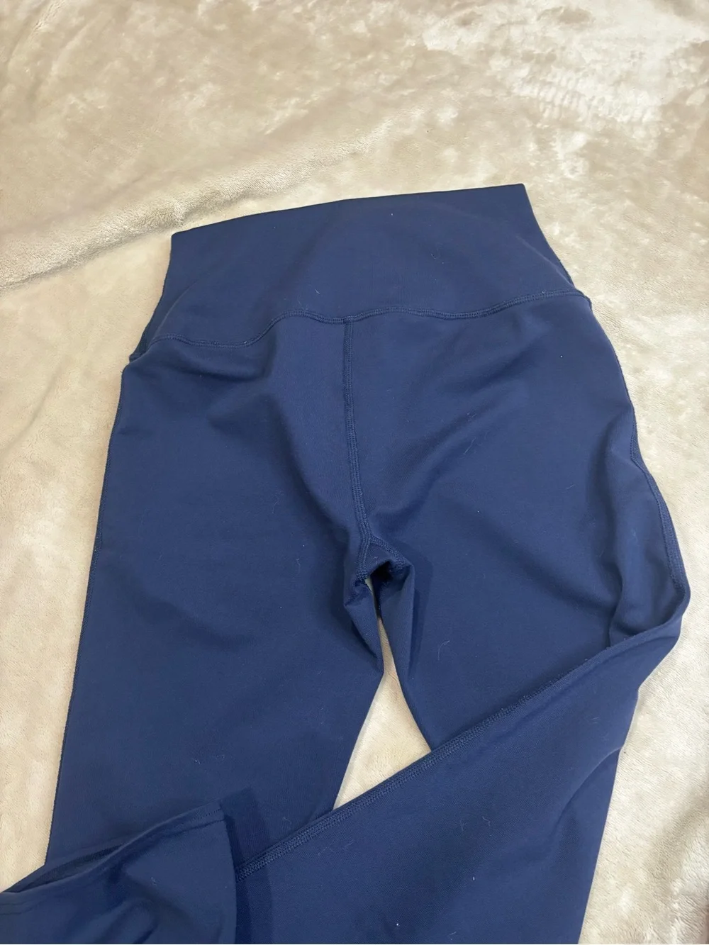 ALO Yoga Navy Flare High-Rise Leggings